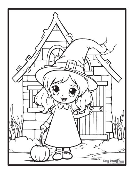 Printable witch coloring pages â sheets