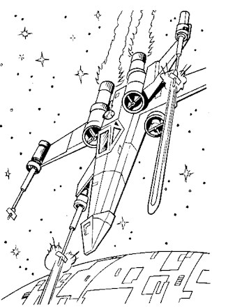 Star wars coloring page