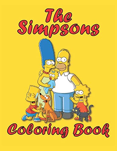 Simpsons coloring book a great simpsons coloring book for kids coloring page full off simpson images to color by anas el mendili