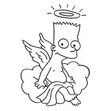 Top free printable simpsons coloring pages online