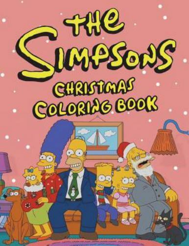 The simpsons christmas coloring book by matt jones trade paperback for sale online