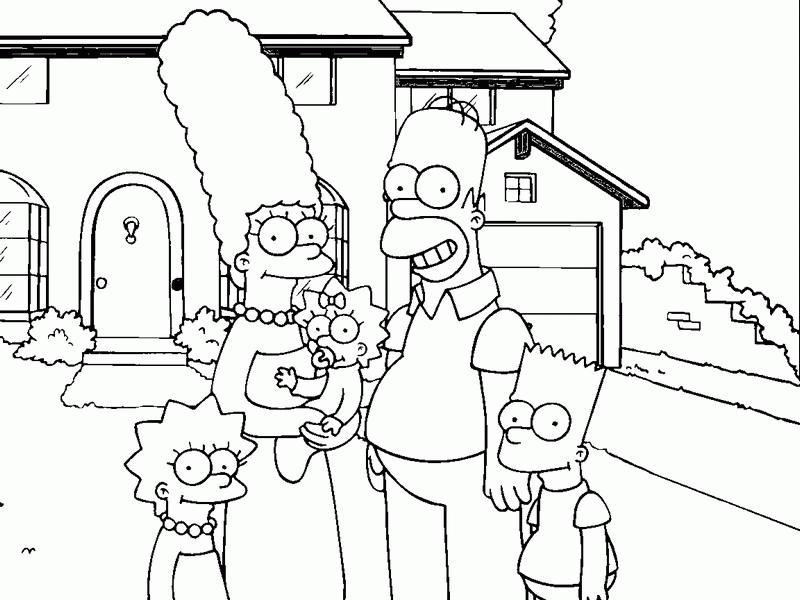 Simpsons coloring pages to print out the coloring pages cartoon coloring pages family coloring pages coloring pages