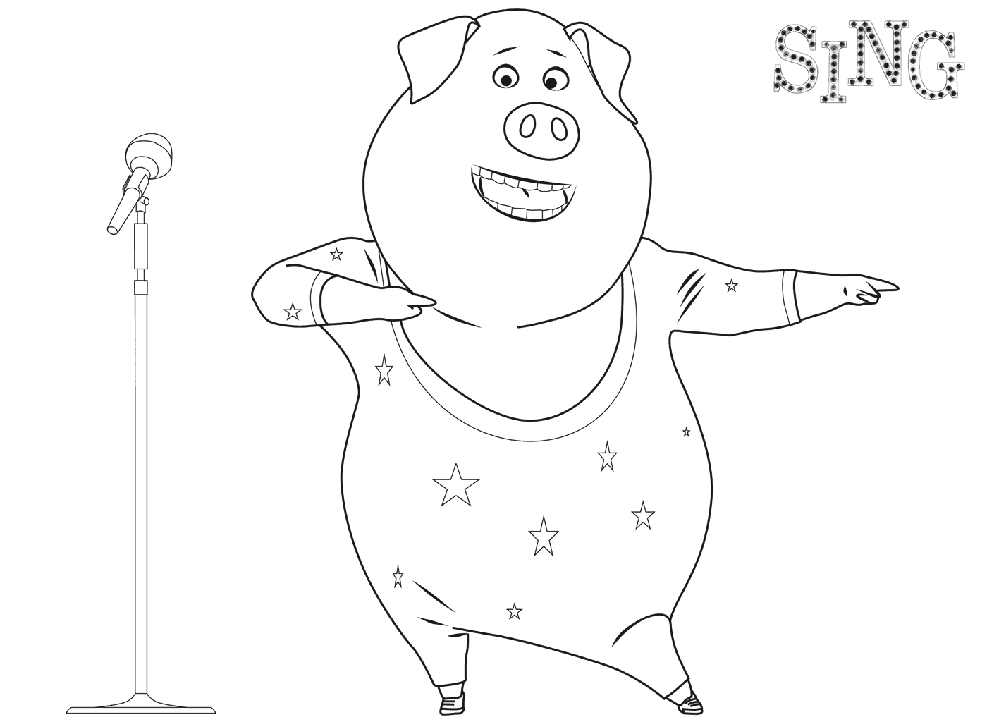 Downloadable coloring pages from tous en scãne