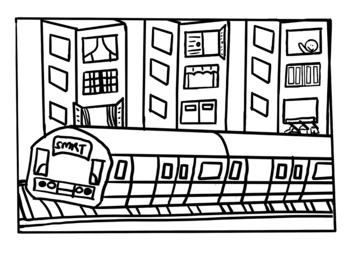 Singapore transport coloring pages full by st sg tpt