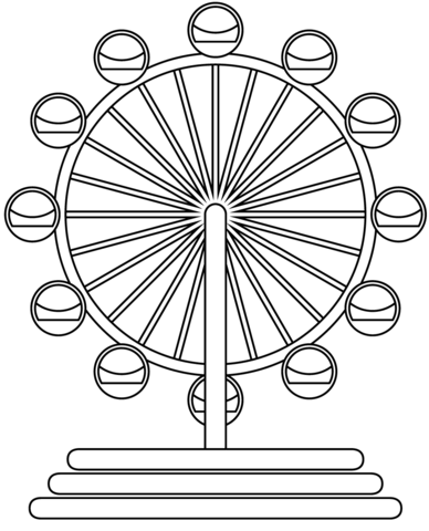 Singapore flyer coloring page free printable coloring pages