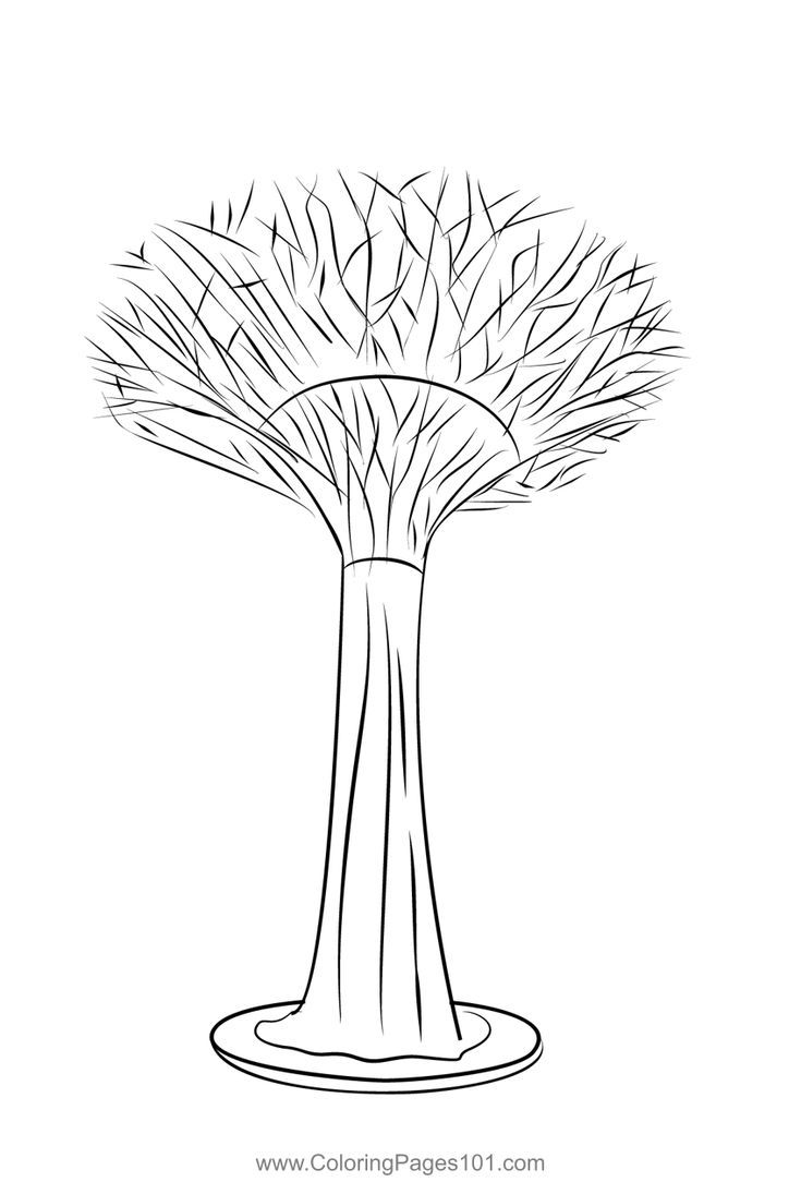 Supertree singapores coloring page coloring pages color coloring pages for kids