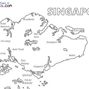 Singapore coloring pages printable for free download