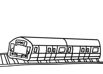 Singapore transport coloring pages â trains only free by st sg