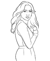 Singers coloring pages pop stars