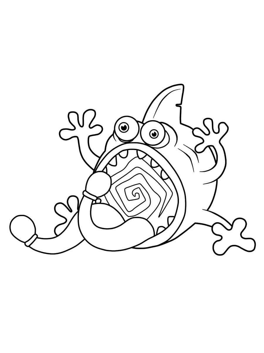 My singing monsters coloring pages