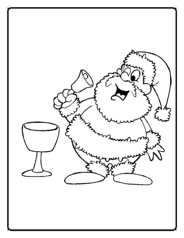 Your kids will love these christmas coloring pages