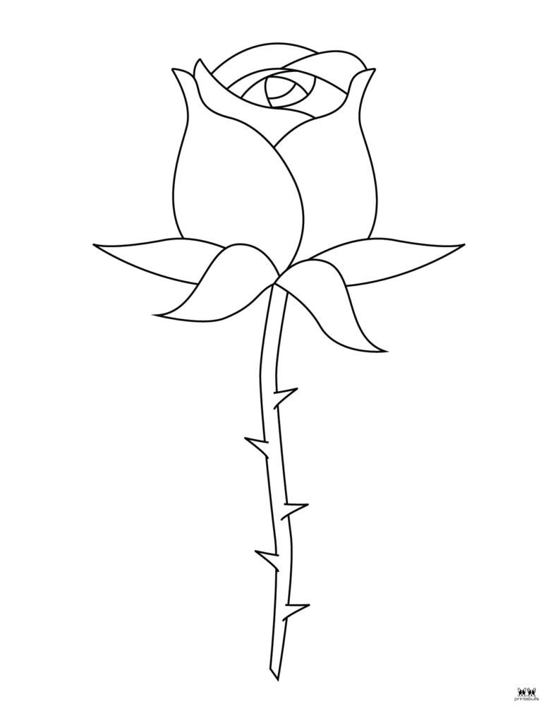 Flower coloring pages