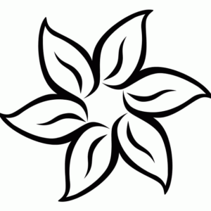 Flowers coloring pages printable for free download