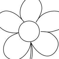 Flowers coloring pages for kids