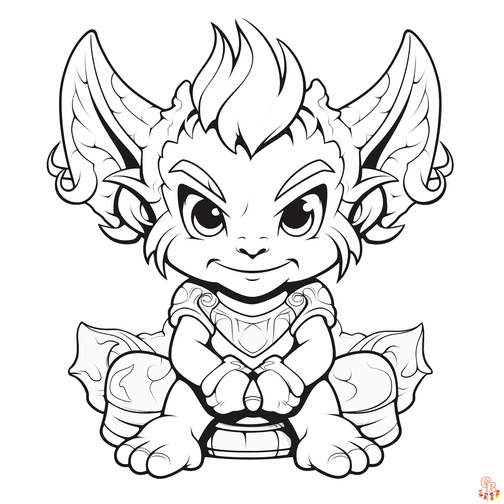 Printable devil coloring pages free for kids and adults