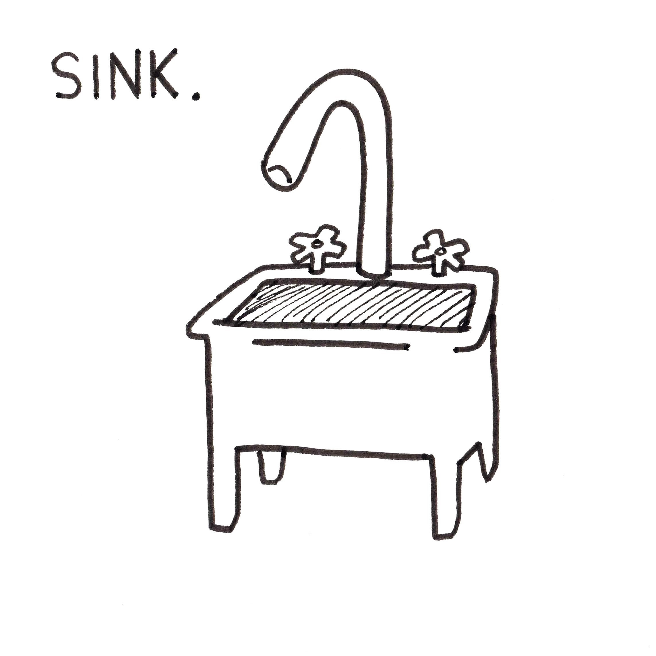 Sink drawing