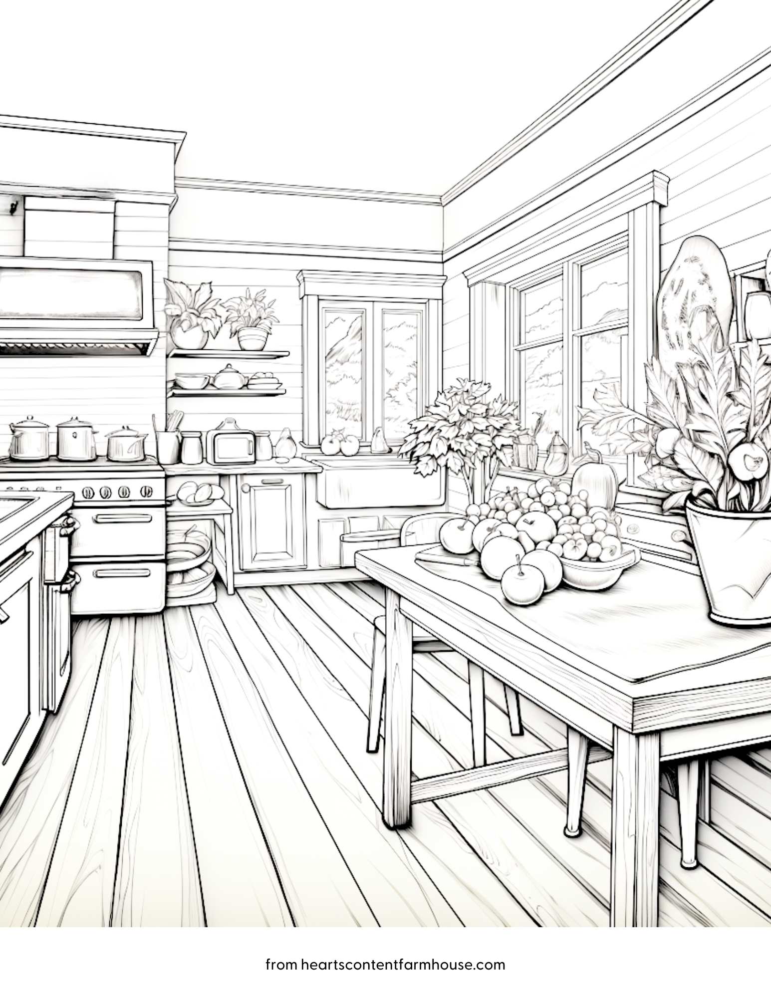 Enchanting cottagecore coloring pages for relaxing creativity