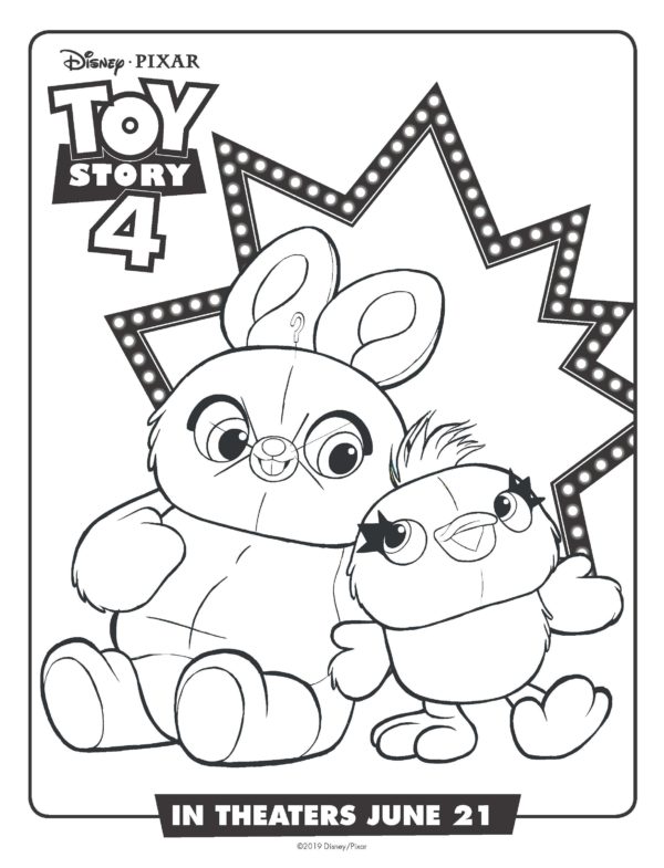 Free printable toy story coloring pages and activities