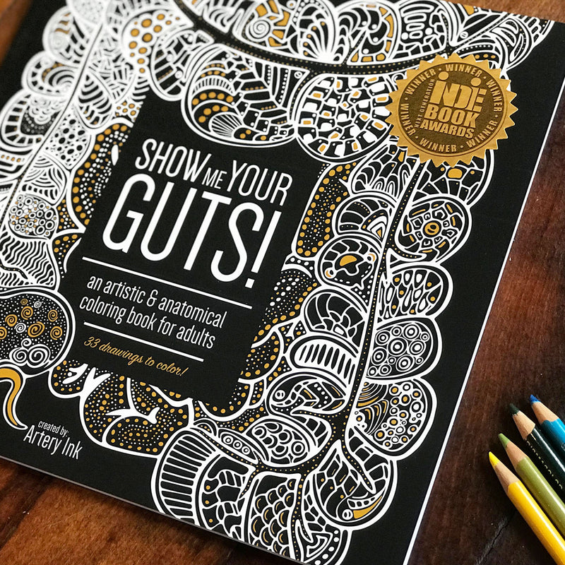 Show me your guts the anatomically correct coloring book â