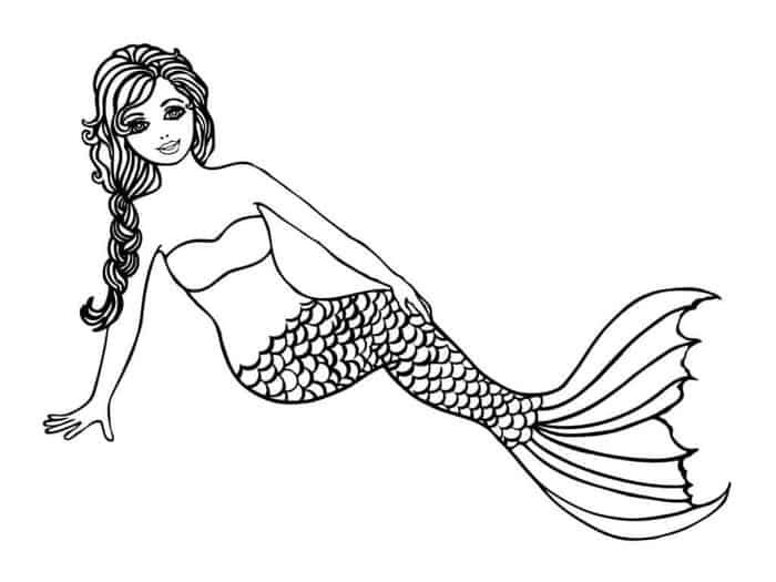 Fancy mermaid coloring pages boyama sayfalarä deniz käzlarä denizkäzä