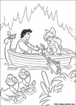 The little mermaid coloring pages on coloring