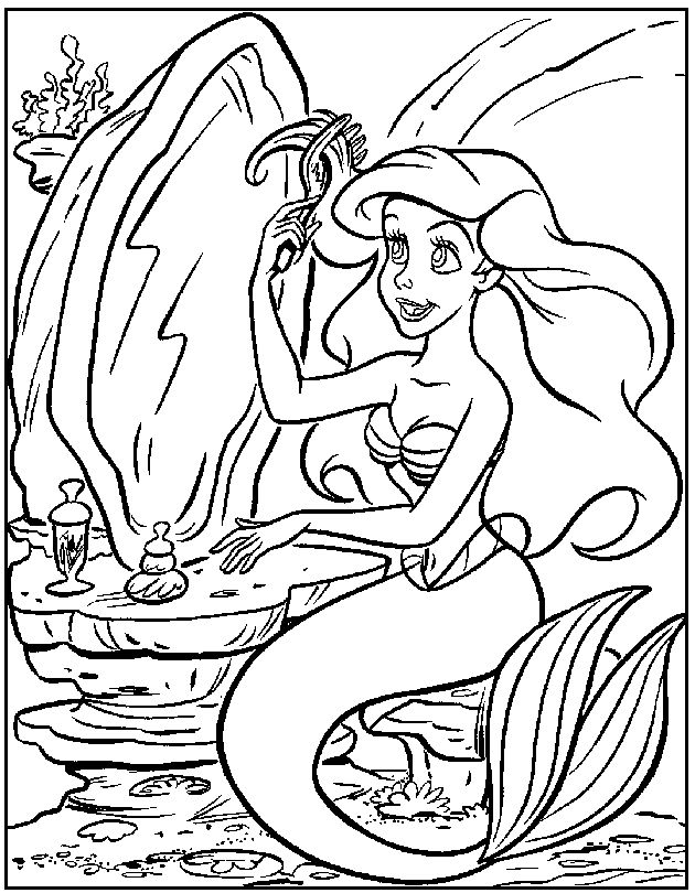 Disney coloring pages mermaid coloring book mermaid coloring pages ariel coloring pages