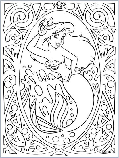 Free disney coloring pages filled with fun characters ariel coloring pages disney coloring pages mermaid coloring book