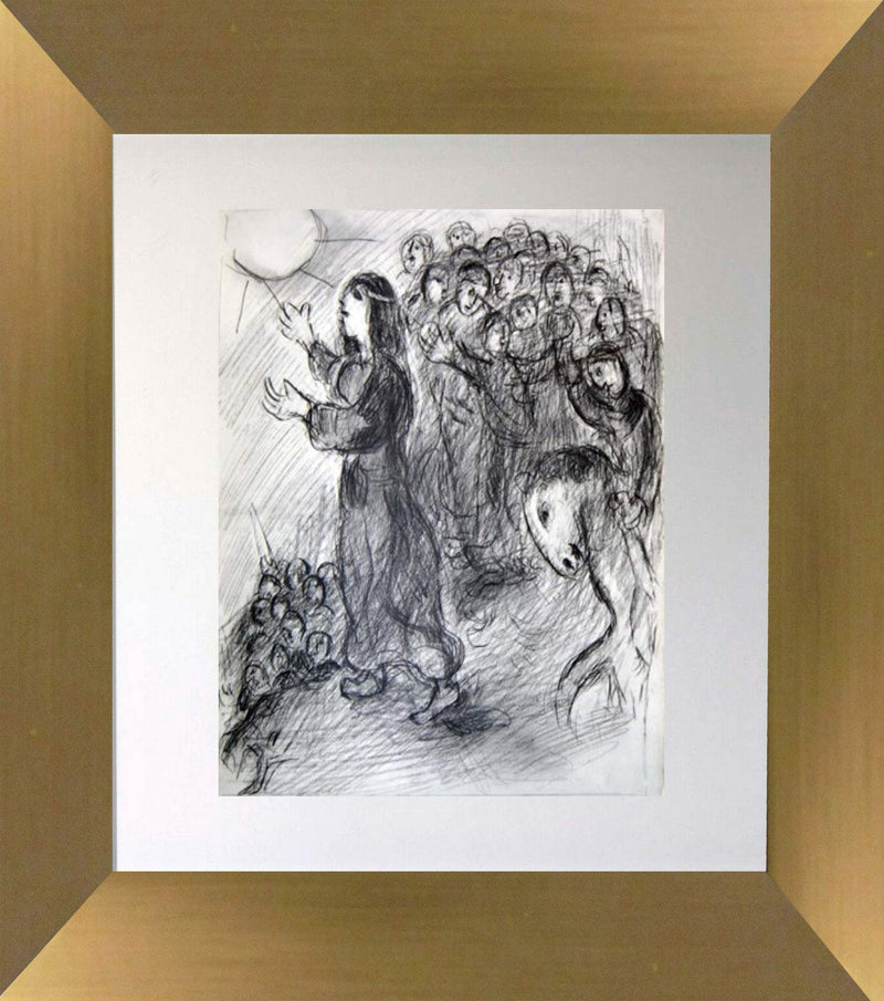 Debora la prophetesse jael tue sisara by marc chagall â art framing furniture