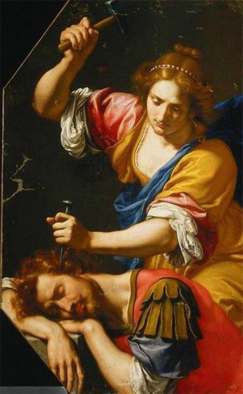 Paintings reproductions joel and sisera by ottavio vannini