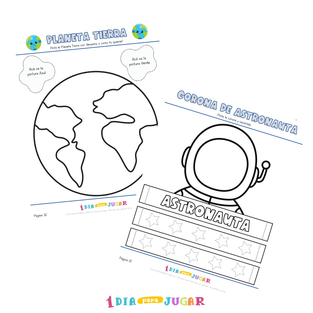 Actividades el sistema solar imprimibles