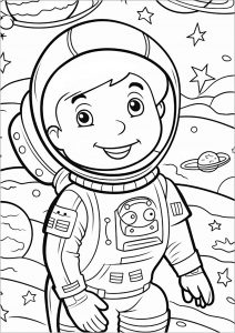 Desenhos espaciais gratuitos plaas galãxias para imprimir e colorir
