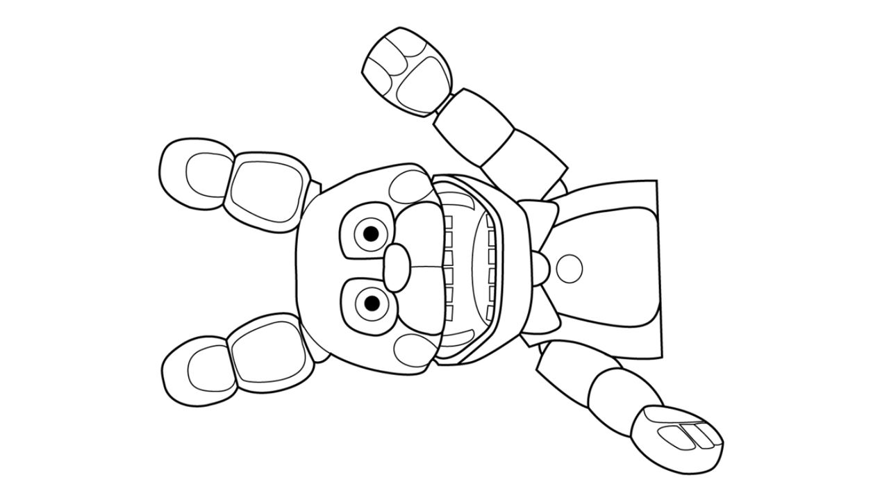 Fnaf sister location coloring page by angeladesalvatore on