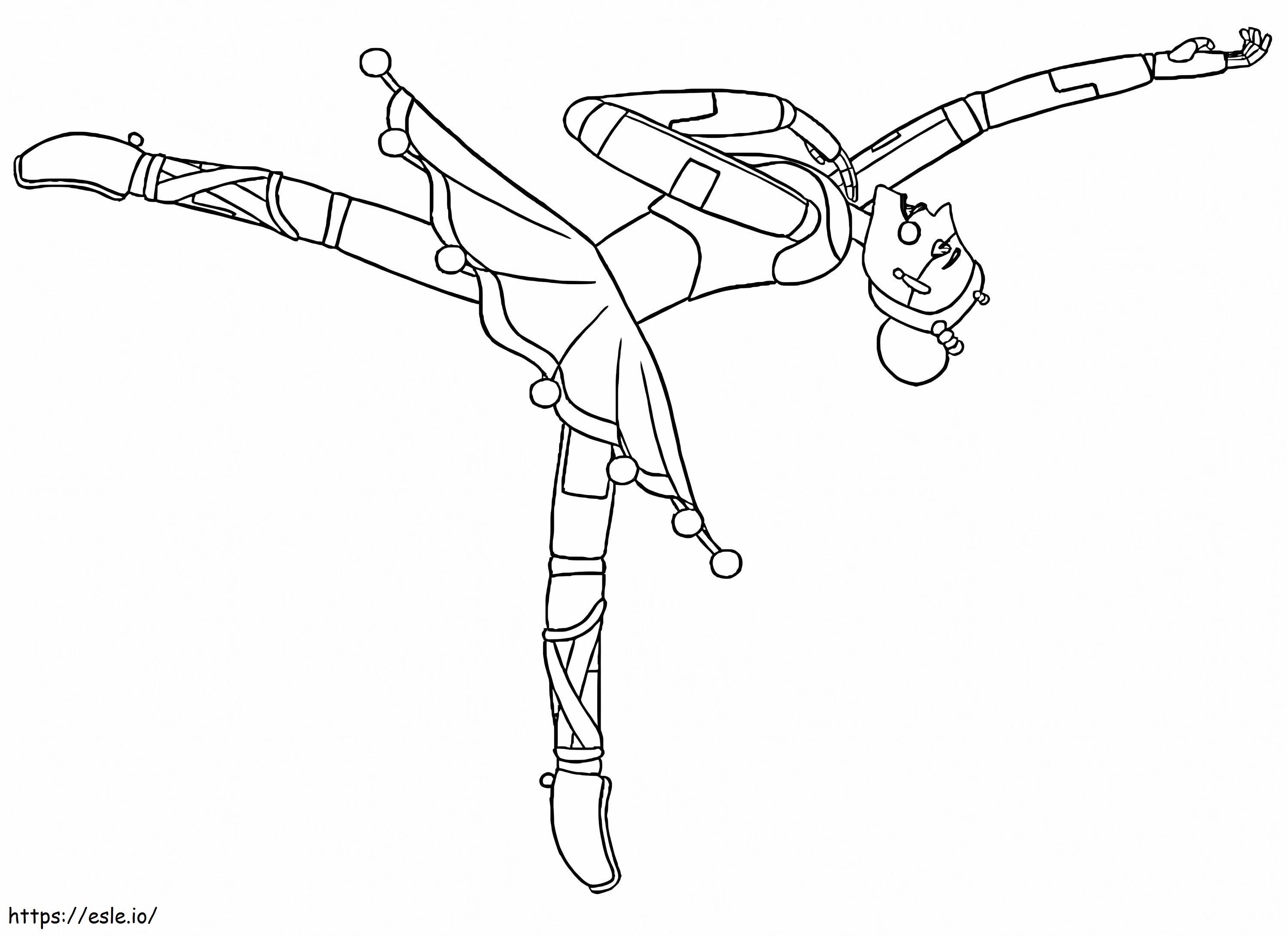 Free ballora coloring page