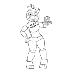 Five nights at freddys coloring pages for kids printable free download