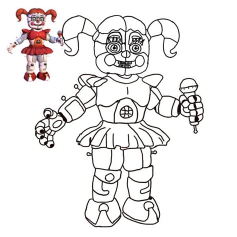 Fnaf sister location louring pages