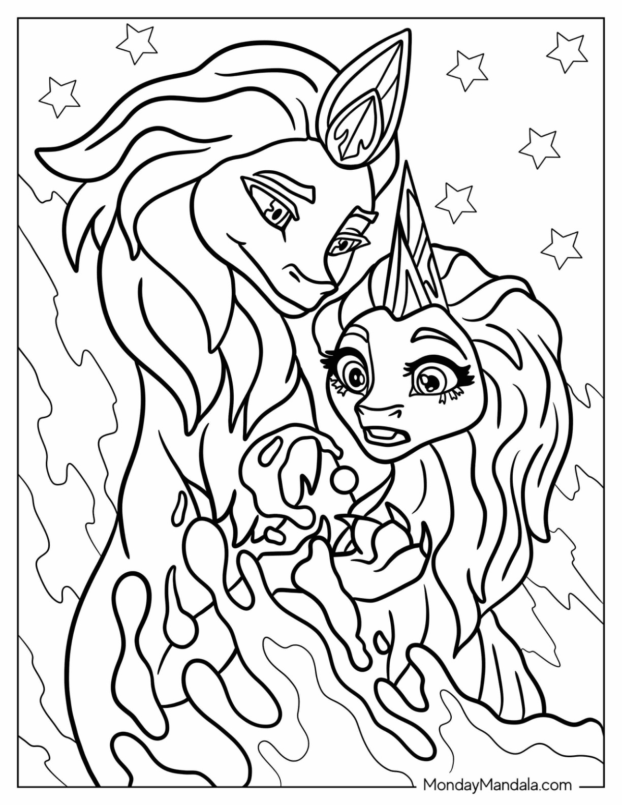 Raya the last dragon coloring pages free pdfs