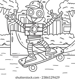 Skateboard coloring book images stock photos d objects vectors