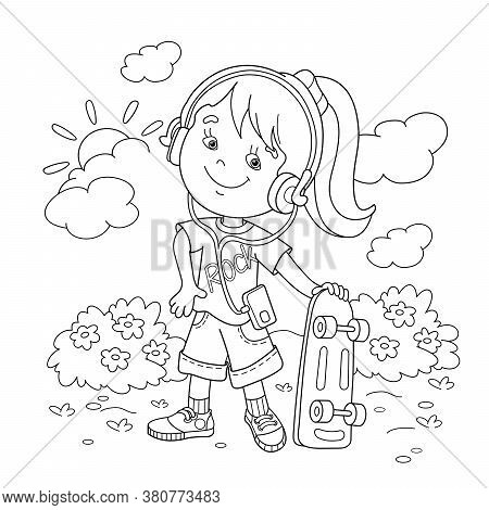 Coloring page outline vector photo free trial bigstock