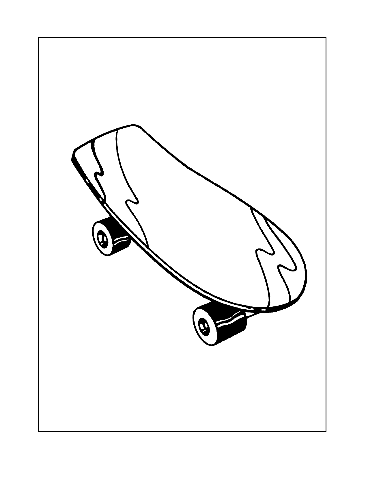 Skateboard pages â printable pages