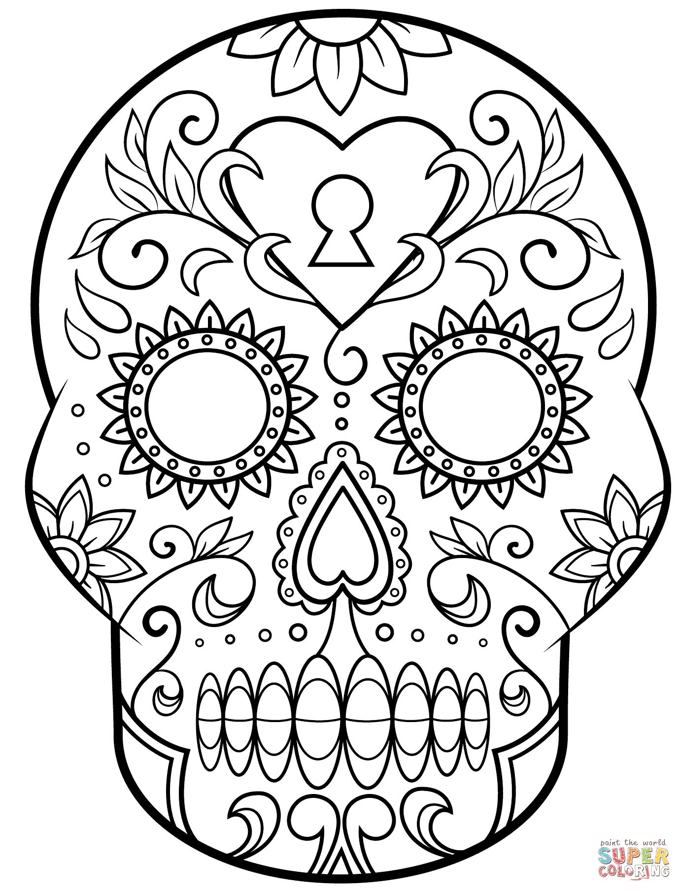 Inspiration picture of skeleton coloring pages