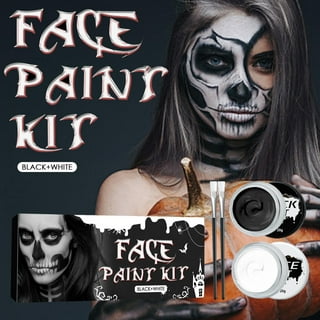 Skeleton face paint