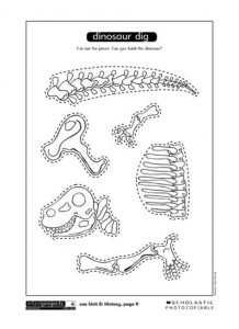 Printable skeleton craft coloring page crafts and worksheets for preschooltoddler and kindergarten