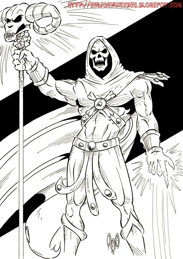 Skeletor by violencejack on