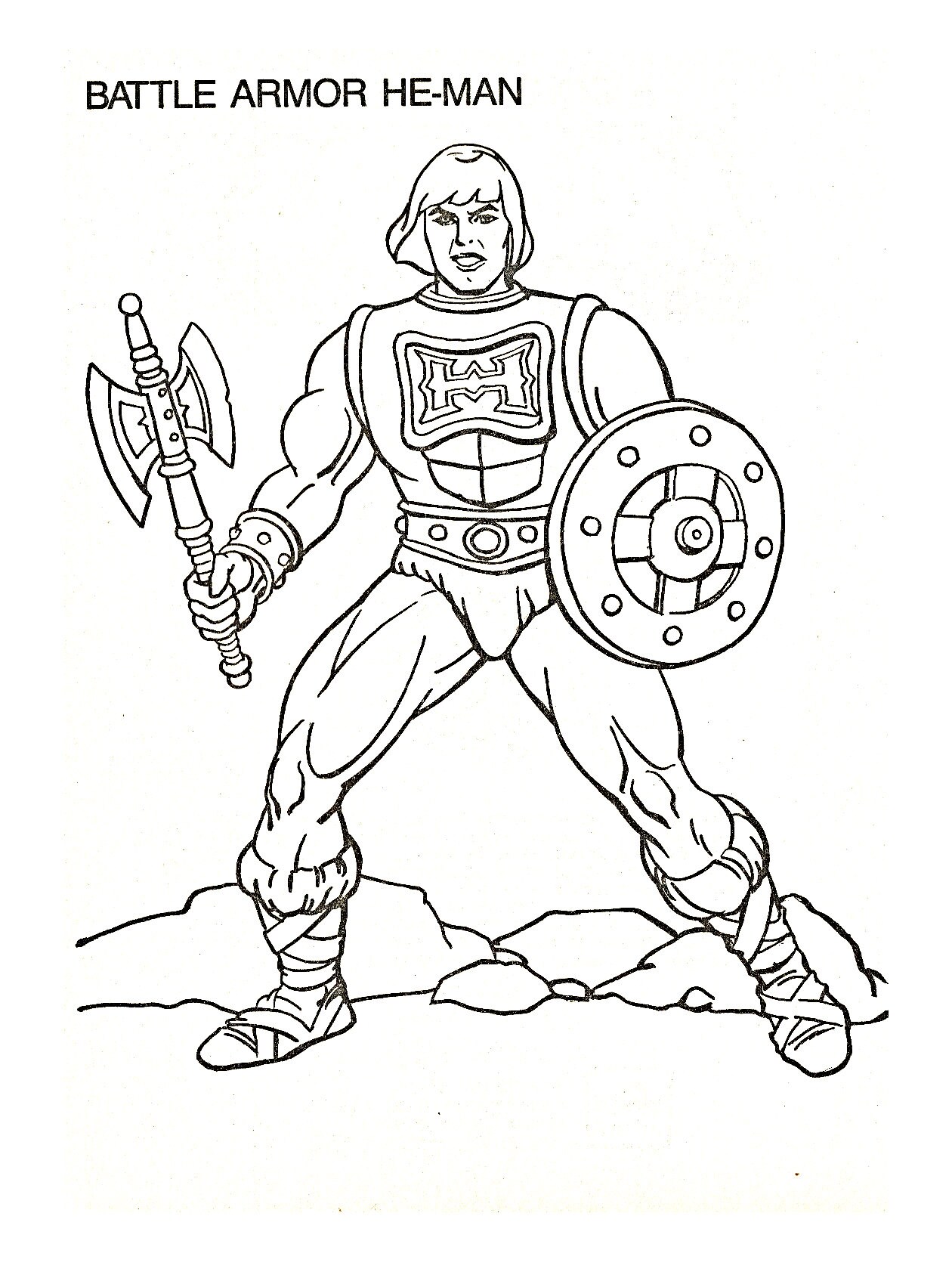 Masters of the universe a giant coloring activity book pdf digifile