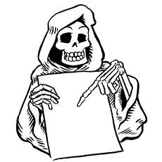 Top skull coloring pages for your little one