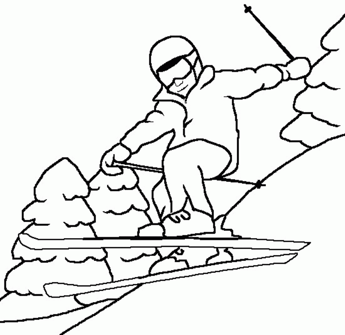 Top skiing coloring sheets in dont miss out sports coloring pages coloring pages for kids coloring pages