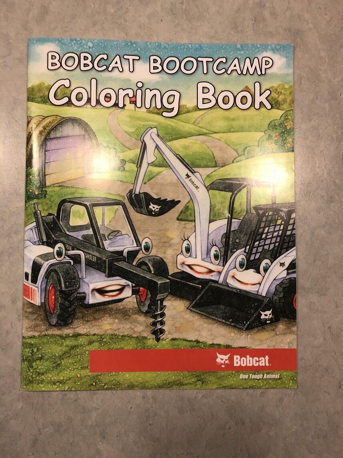 Bobcat bootcamp coloring book