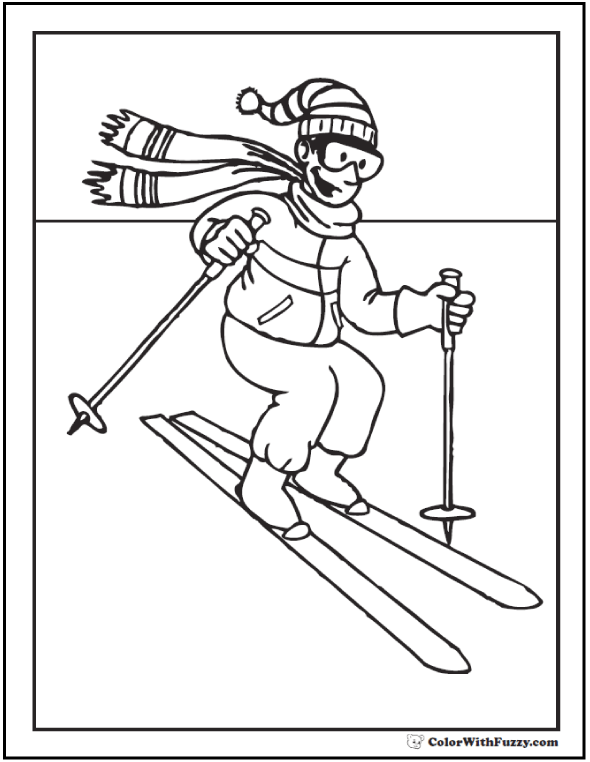 Sports coloring sheets â customize and print pdf