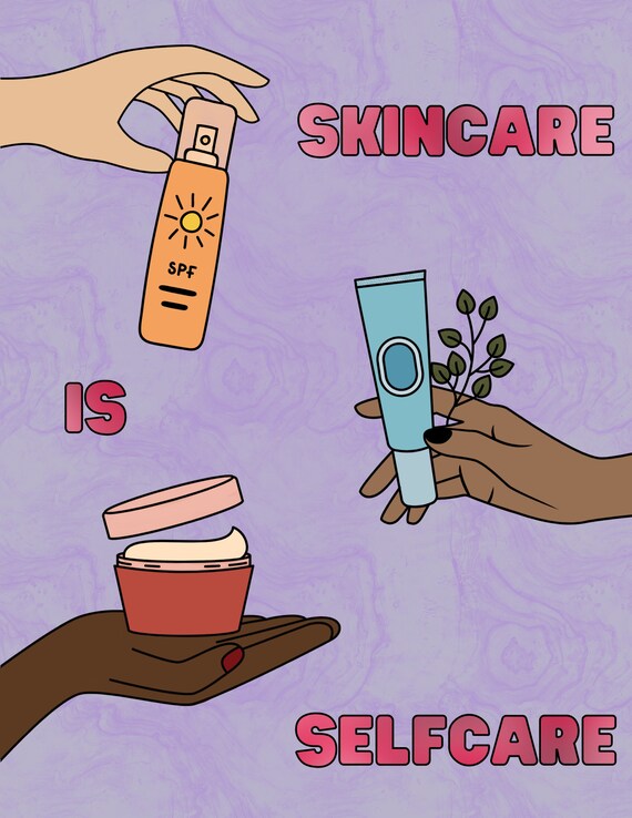 Skincare coloring pages esthetician beauty skincare adult