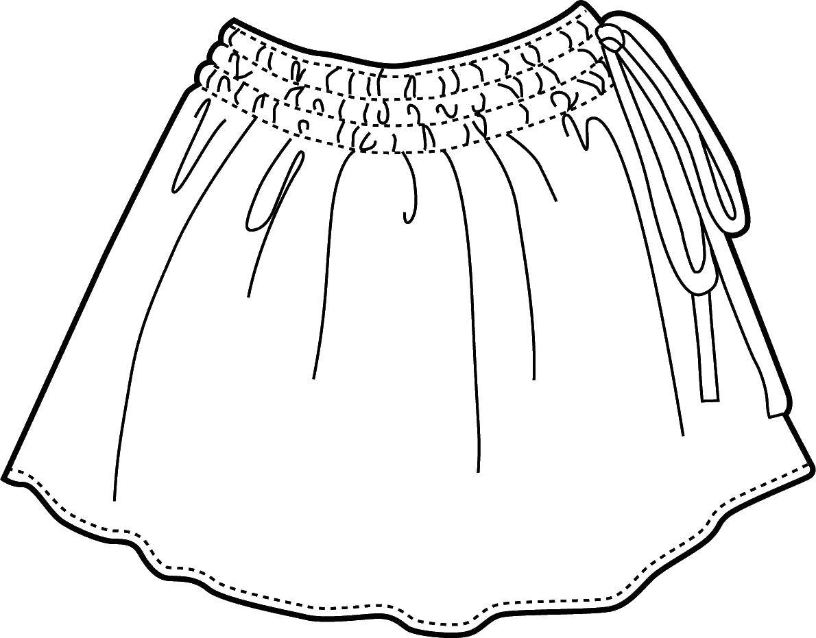 Online coloring pages coloring page free skirt skirt download print coloring page